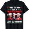 T-Shirt Let's Go Branson Brandon Ugly Christmas Sweater Anti Biden