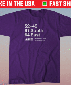 81 South 64 East JMU Shirt