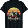 Smoky Mountains Retro Sunset Wildlife Costume Shirt