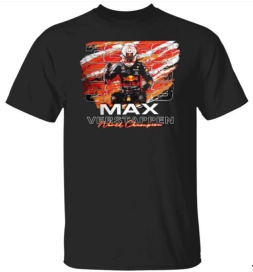 Max Verstappen 33 World Champion F1 2021 Shirt