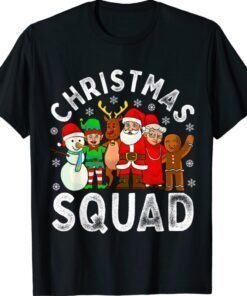 Christmas Squad Santa Family Matching Pajamas Xmas Shirt