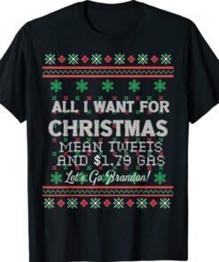 Trump Christmas Biden Ugly Christmas Sweater Funny Political Shirt