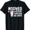 100 Days Of School Cow Moo-ved Face Mask Quarantine Gifts Shirt