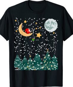 Santa fishing for ugly christmas sweater 2021 shirt