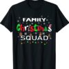 Christmas Morning Squad Santa Holiday Pajama Matching Family Shirt