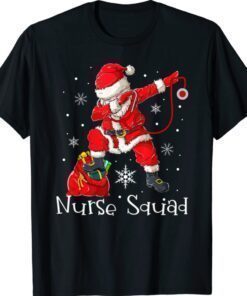 Christmas Nurse Crew Squad Xmas Nursing Pajamas Shirt