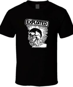 The Exploited Punk Crew Retro Shirt