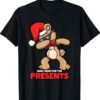 Dabbing Reindeer Santa Christmas Shirt