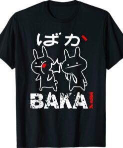 Funny Anime Baka Rabbit Slap Japanese Shirt
