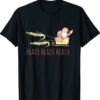 Cajun Santa Alligator Heaux Heaux Heaux Christmas Shirt
