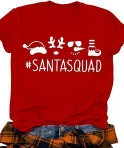 Christmas Santa Squad Cute Shirt