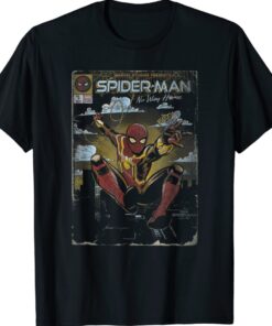 Spider-Man No Way Home Comic Cover Shirt