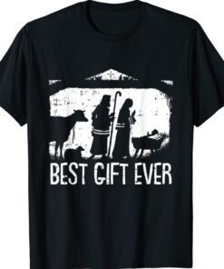 Best Ever Christmas Cool Jesus Nativity Scene Christian Shirt