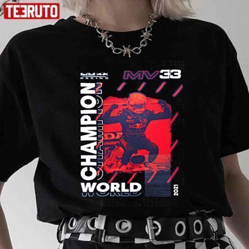 Max Verstappen Champion 2021 Shirt