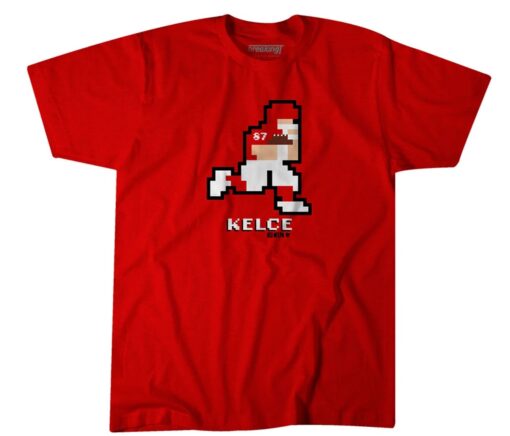 TRAVIS KELCE 8-BIT TEE SHIRT