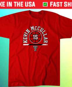 Kevin McCullar 15 NIL Texas Tech Shirt