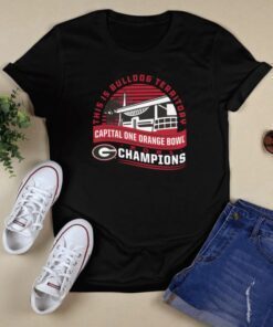 Georgia Bulldogs College Football Playoff 2021 Orange Bowl Champions Captain Shirt