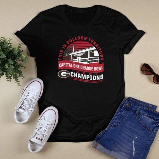 Georgia Bulldogs College Football Playoff 2021 Orange Bowl Champions Captain Shirt