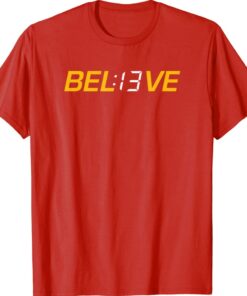 Believe 13 Seconds BEL13VE GOAT 15 Shirt