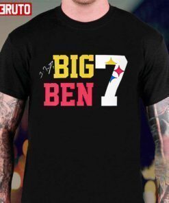 Ben Roethlisberger Big Ben 7 Steelers Pittsburgh Shirt