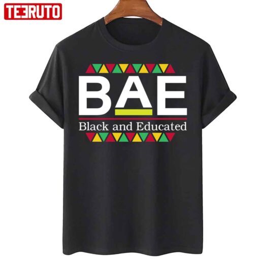 Bae Black And Educated Shirt