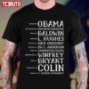 All Black Famous Name History Month Shirt