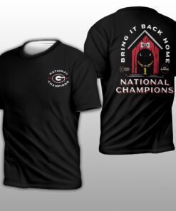 BRING IT BACK HOME Georgia Bulldogs Football National Champions Shirt