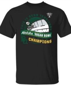 Baylor Bears Sugar Bowl Champions Captain 2022 Shirt