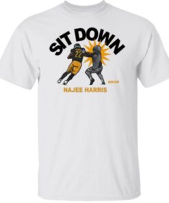 Najee Harris sit down Pittsburgh Steelers shirt