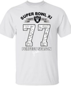 Super Bowl Xi Los Angeles 77 Perfect Reason Shirt