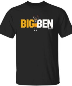 Ben Roethlisberger One Last Time Shirt