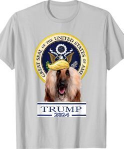 Trump 2024 Afghan Hound 2 Shirt
