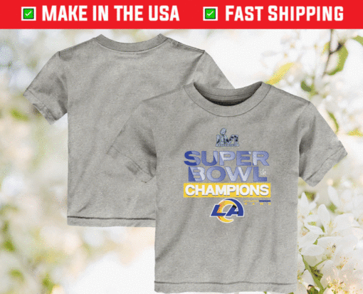 Los Angeles Rams Nike Super Bowl LVI Champions Youth Shirt