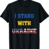 I Stand With Ukraine USA Support Peace and Save Ukraine Shirt
