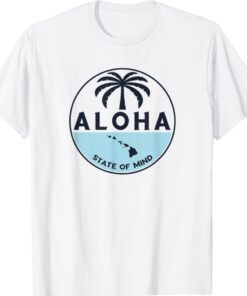 Aloha Hawaii Palm Tree Feel the Aloha Hawaiian Spirit Shirt