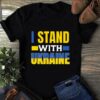 2022 Support Ukraine I Stand With Ukraine Tee Shirts
