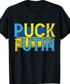 Puck Futin I Stand With Ukraine Free Ukraine Anti Putin Shirt