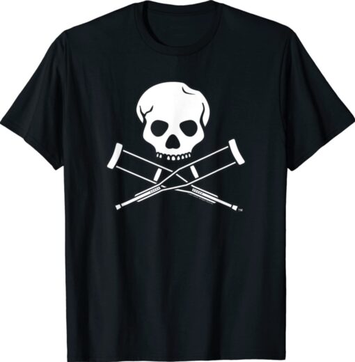 MTV Jackass Skull And Crutches Shirt