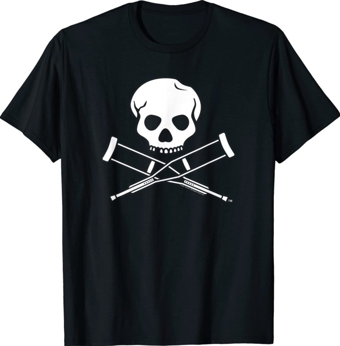 MTV Jackass Skull And Crutches Shirt - ShirtsMango Office