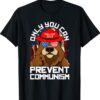 Trump Bear 45 47 MAGA 2024 Only You Can Prevent Communism Shirt
