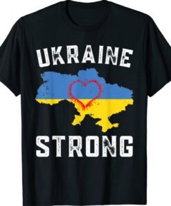 Ukraine Strong Pray Ukraine Flag Free Ukraine Shirt
