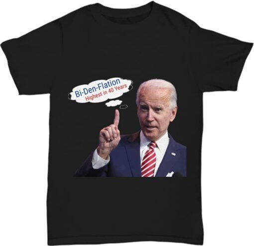 Biden Inflation Highest in 40 Years Let's Go Brandon Shirt