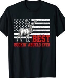 Best Buckin Abuelo Ever Deer Hunting Fathers Day Shirt