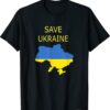 Stand with ukraine save ukraine no war shirt