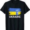 Ukraine Flag Merchandise Ukrainians DNA American Ukrainians Shirt