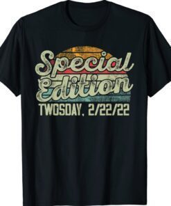 Retro Special Edition Twosday Tuesday February 22nd 2022 Tee Shirt
