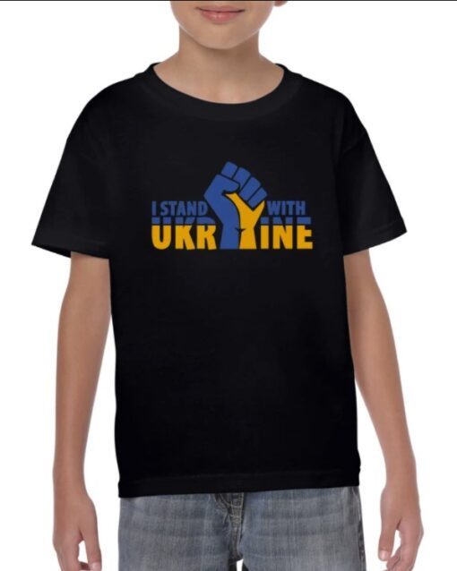 T Shirt I Stand With Ukraine