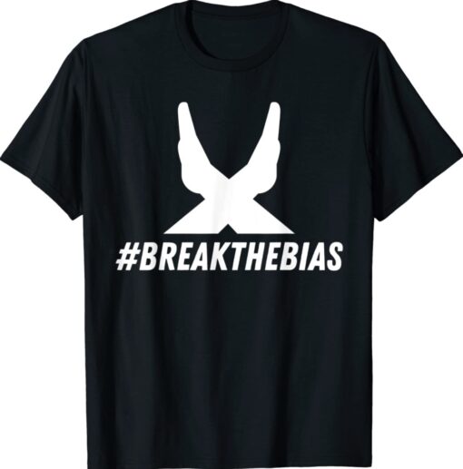 Break The Bias Pose International Women's Day Feminist Shirt