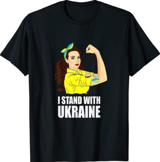 I Stand With Ukraine Putin Ukrainian Gift Shirt