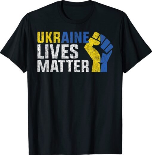 Support Ukraine Ukraine Lives Matter Shirt